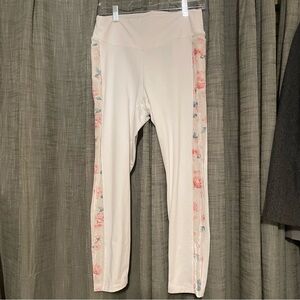 Victoria’s Secret PINK LG High Waist Fleece Lined Floral Leggings